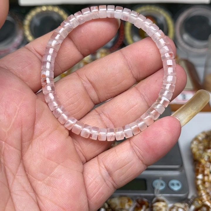 风***南红玛瑙合金手链46号