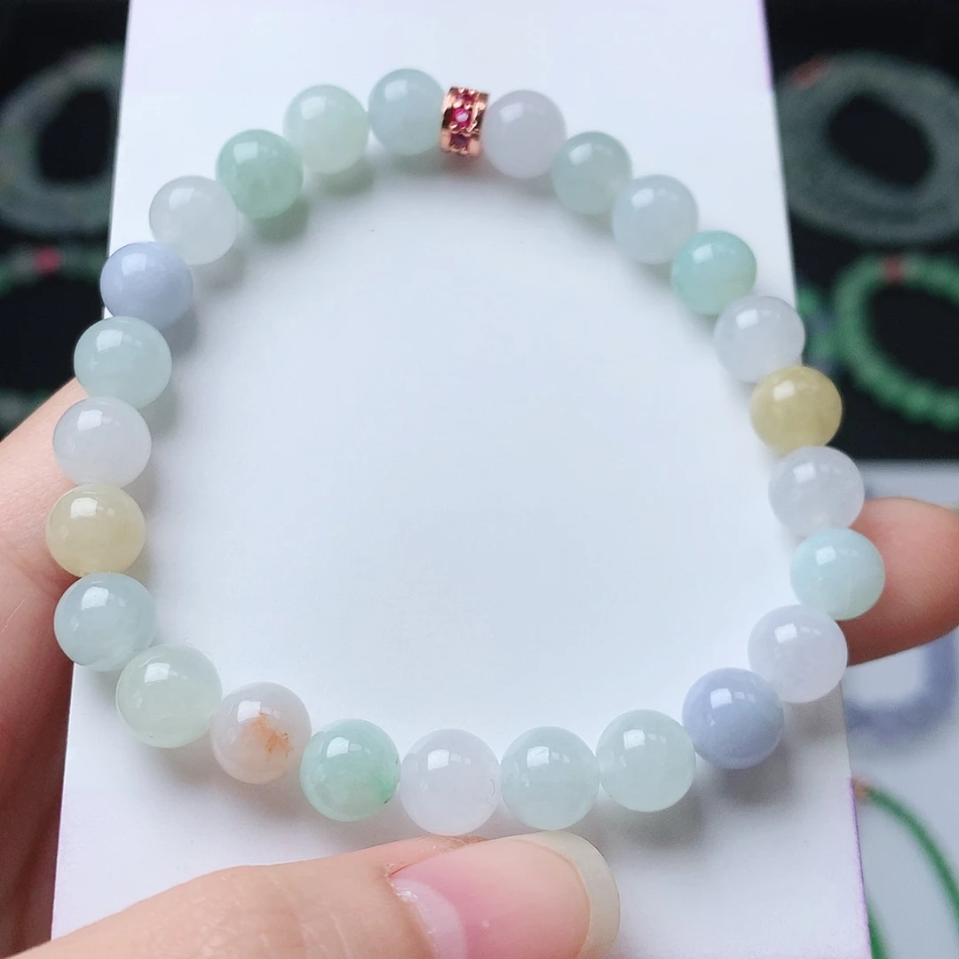 翡翠未镶嵌手链翡翠