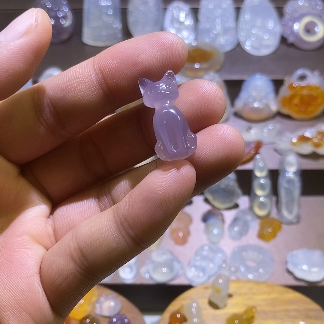 沿***墨玛瑙/玉髓未镶嵌颈饰
