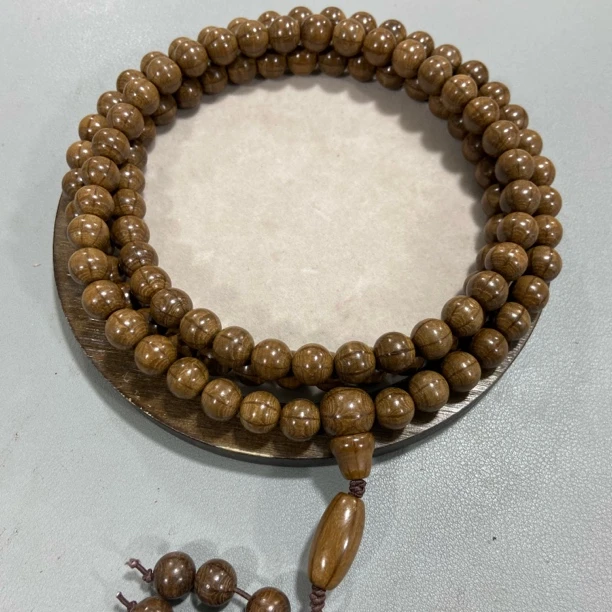 B497六道木卡1.0多圈手串（底色 ，桩型 ，尺寸多样，发其一）