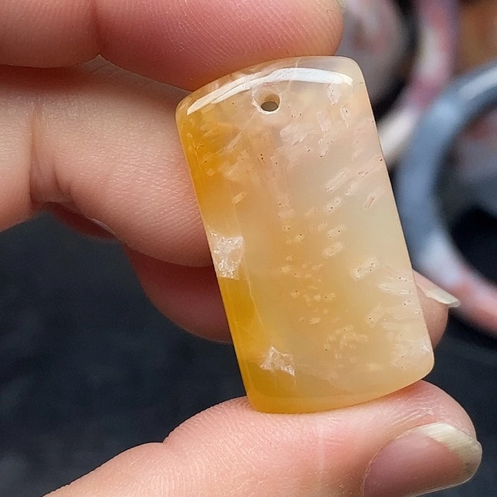 硅化玉未镶嵌颈饰