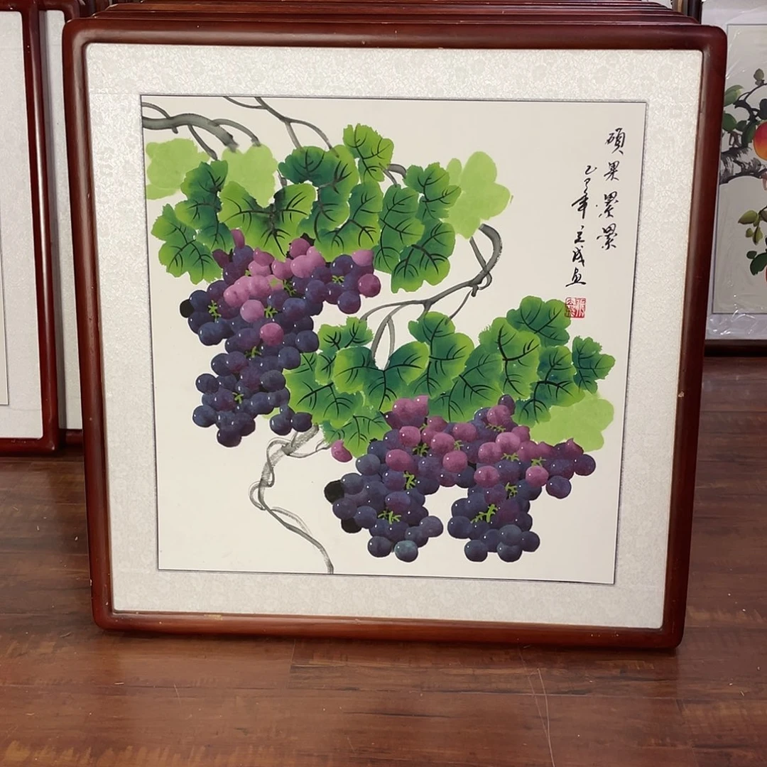 国画带框尺寸63*63厘米