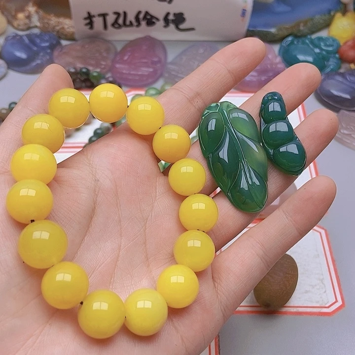 【闪购商品】玛瑙/玉髓未镶嵌珠宝半成品海****藍