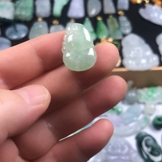 颈饰未镶嵌翡翠葫芦