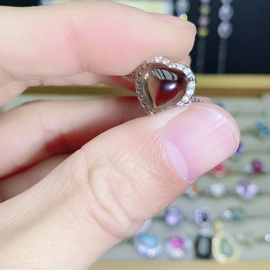 未镶嵌戒指水晶59