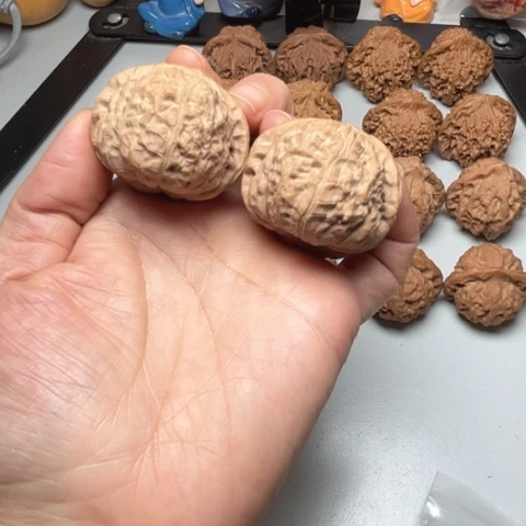 花****吊坠文玩核桃南瓜墩