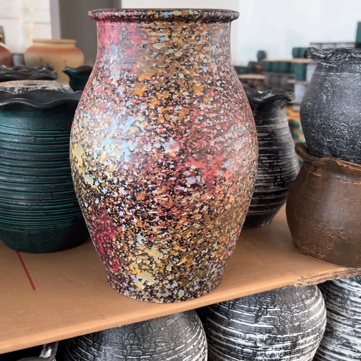 14.9-1高27口14雨花石小鼓