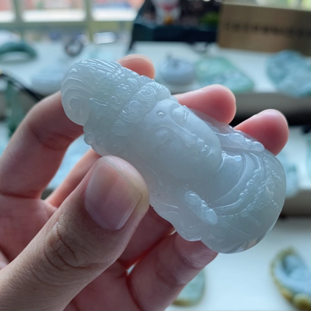 【闪购商品】颈饰未镶嵌翡翠—*天然缅甸A货翡翠
