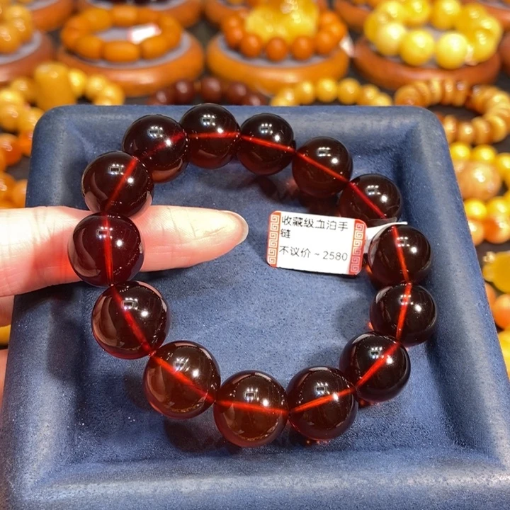 蜜蜡手链未镶嵌蜜蜡