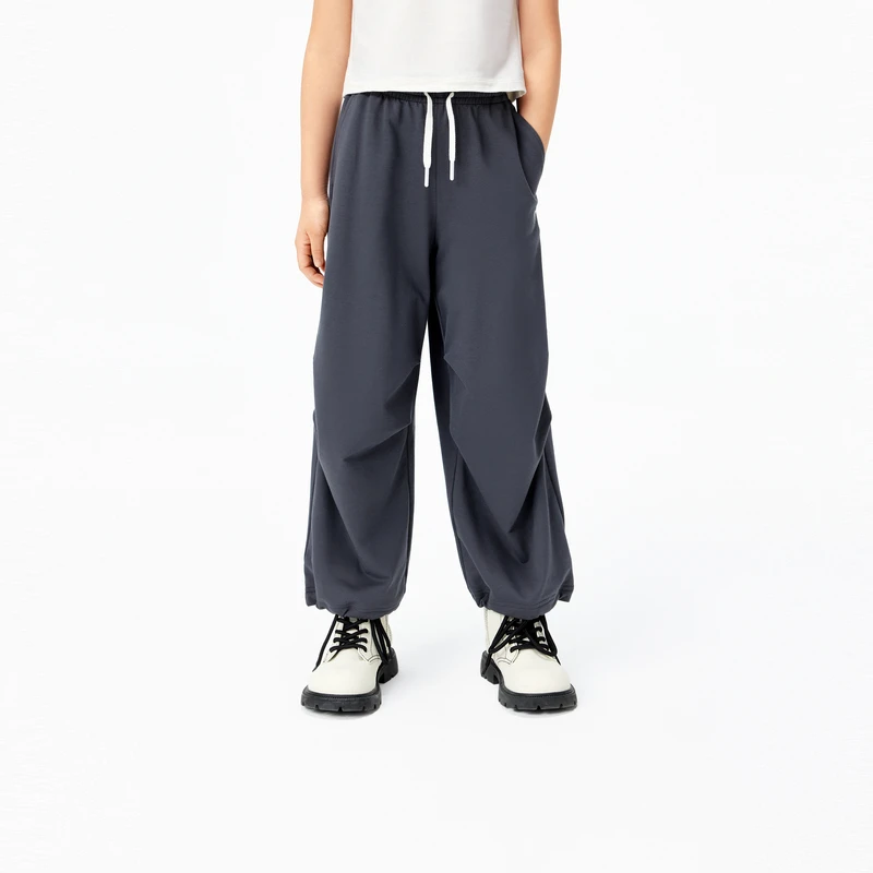 littlemoco童装25夏装新款男女童防蚊裤伞兵裤长裤#KBE2PAT012