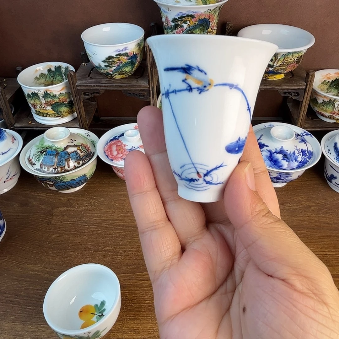 忠意堂釉下彩微瑕不退