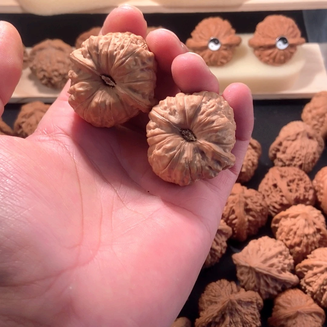 吊坠文玩核桃42深凹底南瓜