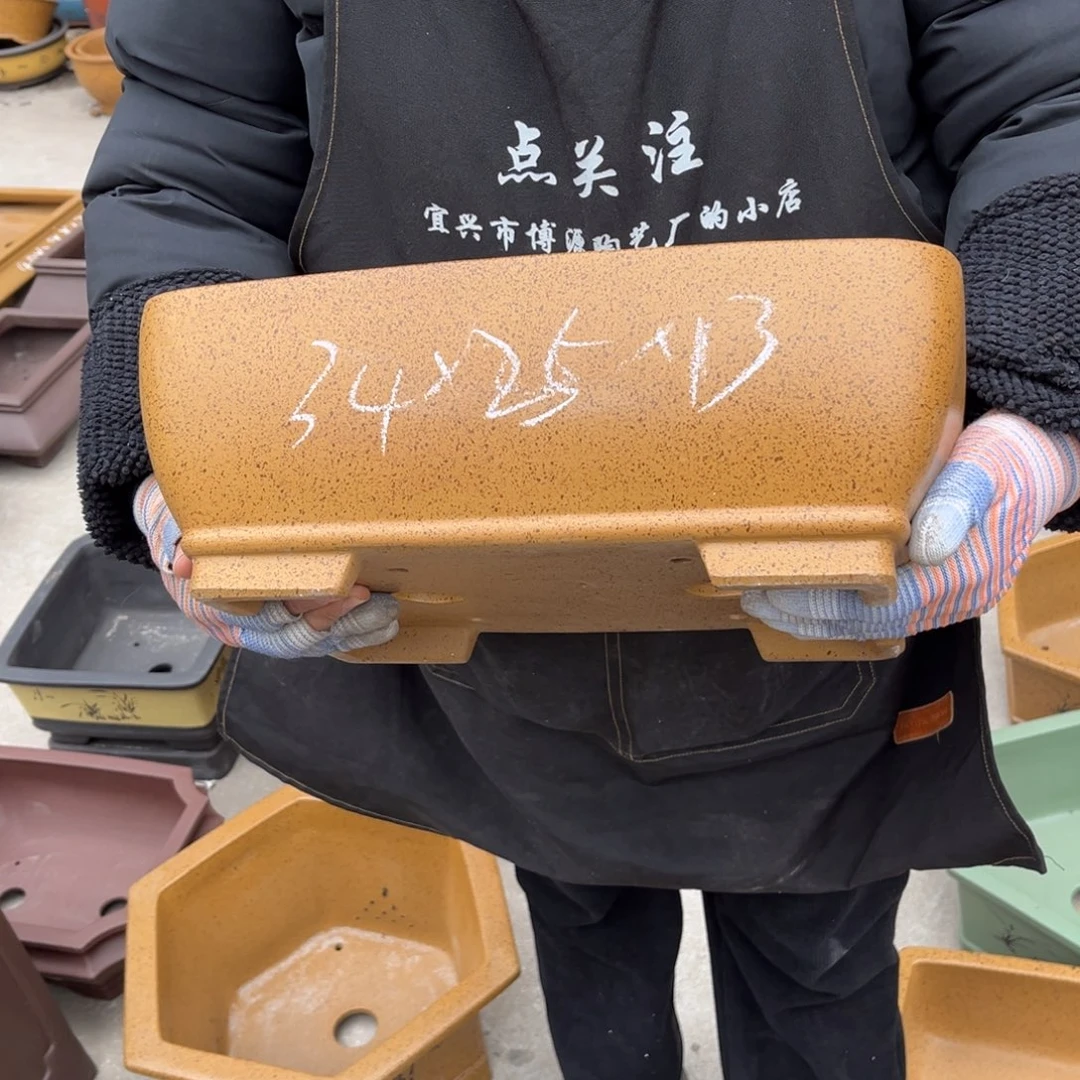 紫砂花盆盆景艺术