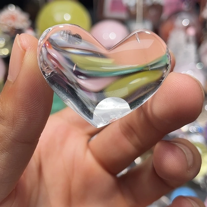 水晶未镶嵌珠宝半成品微瑕