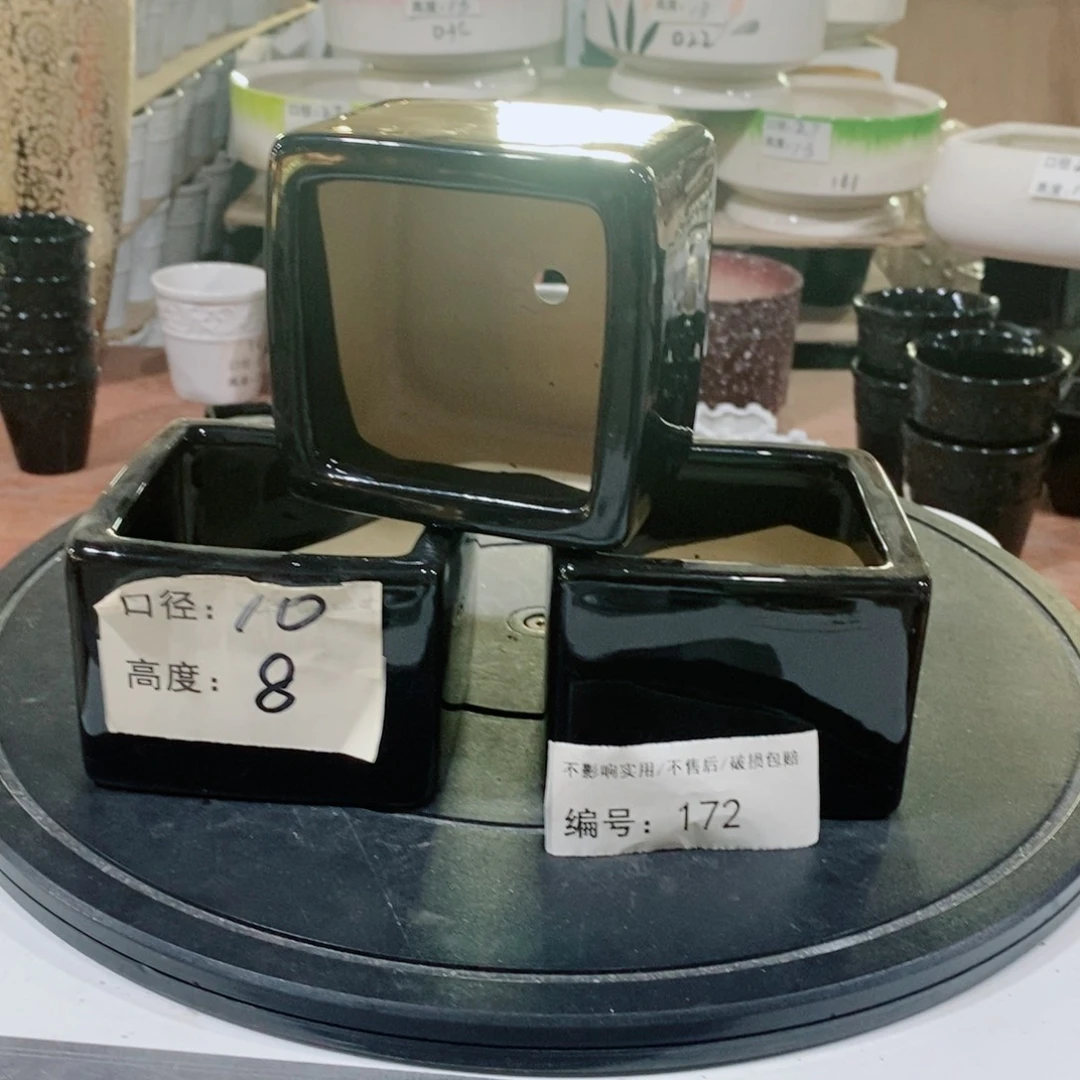 微瑕花盆-172-口10×8-3个