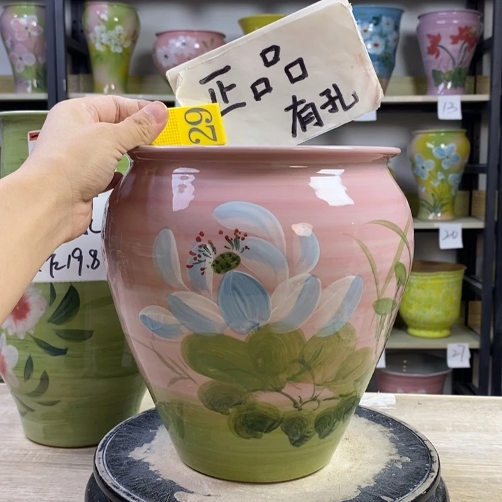 景德镇陶瓷花盆花盆