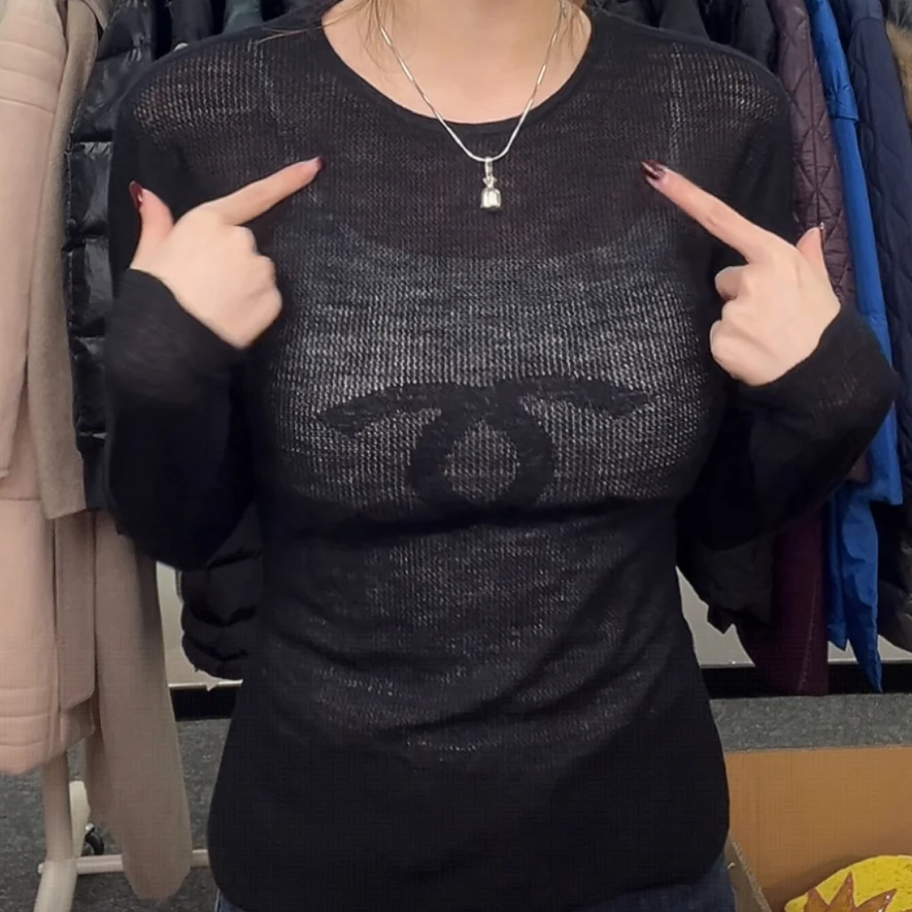 99新 Chanel/香奈儿 HZ二手奢侈品香奈儿 黑色打底 z084