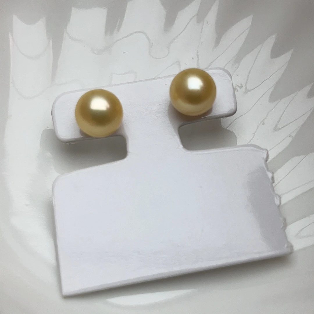 耳饰淡水珍珠银S925镶嵌