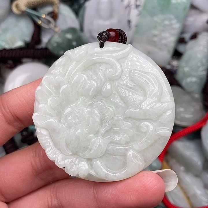 颈饰未镶嵌翡翠翡翠