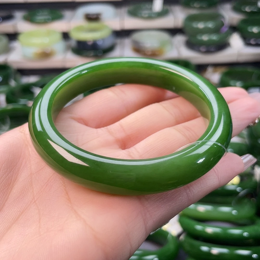 和田玉（碧玉）手镯未镶嵌