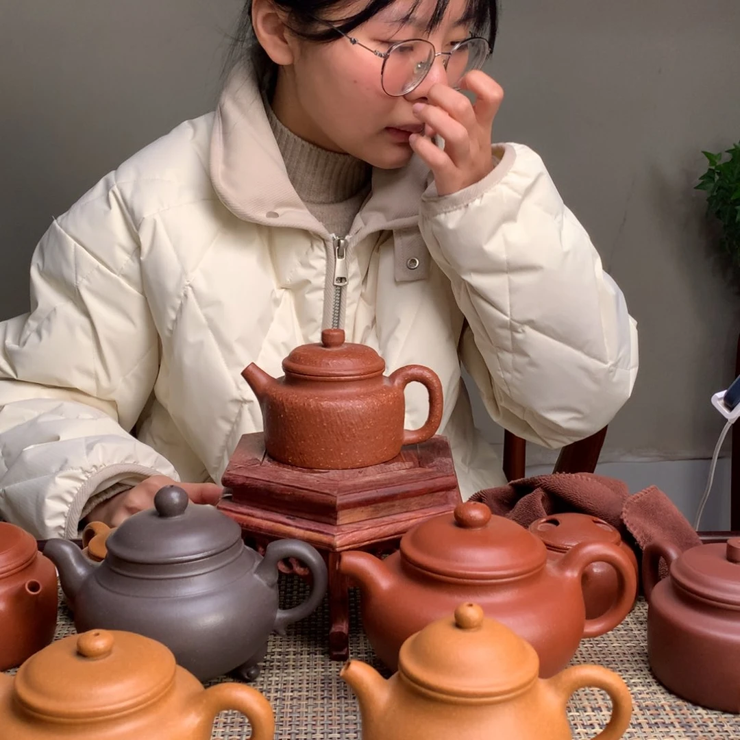 紫砂茶壶C*子宜兴紫砂壶茶壶原矿紫砂壶