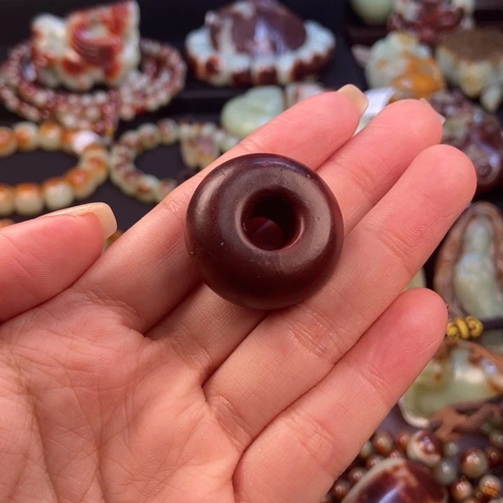 岫岩河磨玉（透闪石质玉）未镶嵌挂件