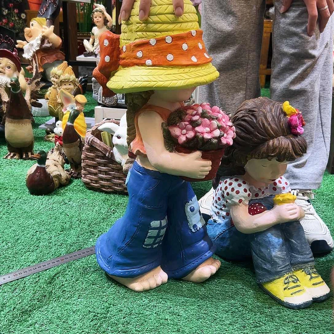 摆件花园摆件红红火火