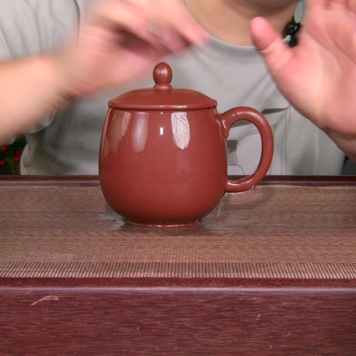 茶杯紫砂高货放漏