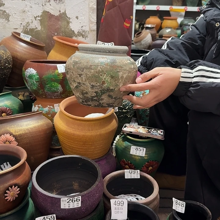 彩坛子333高度16口径12