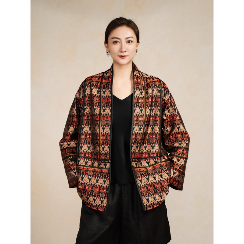 【栖香锦】锦衣天承 圣树 古蜀锦  外套