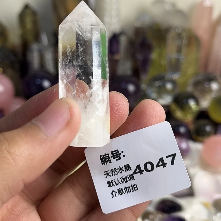 水晶颈饰未镶嵌柱