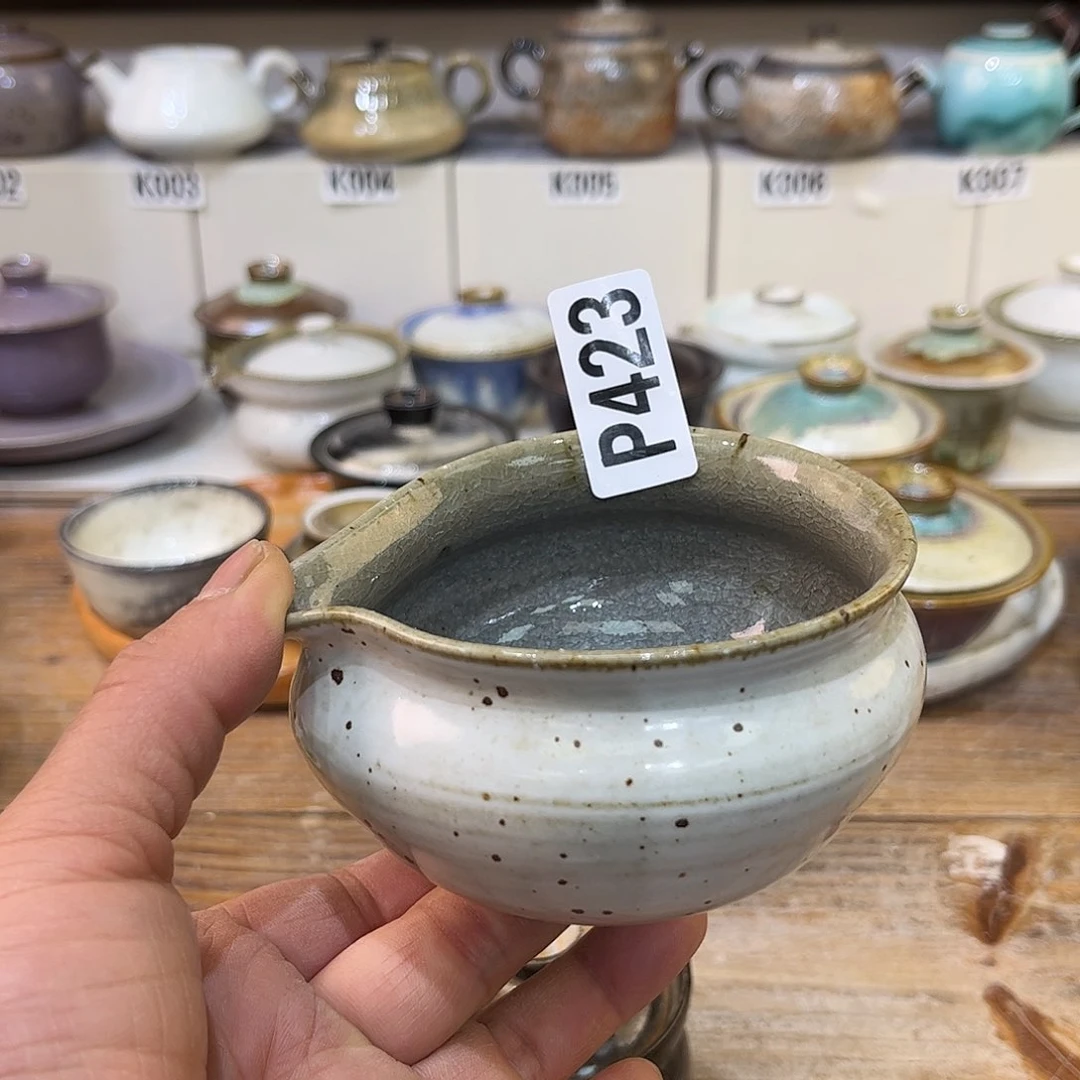 白泥茶杯陶瓷艺术品