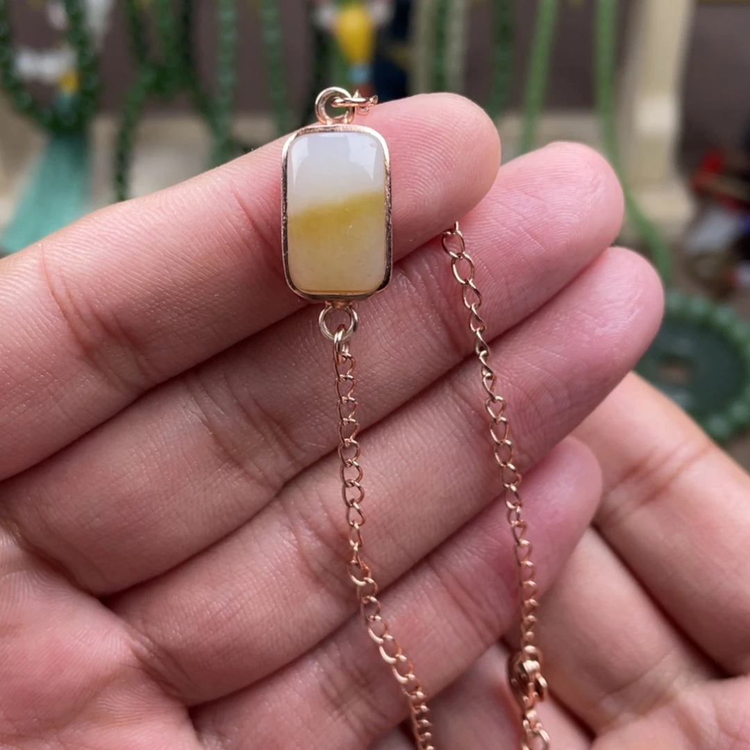 和田玉未镶嵌吊坠(不含链)