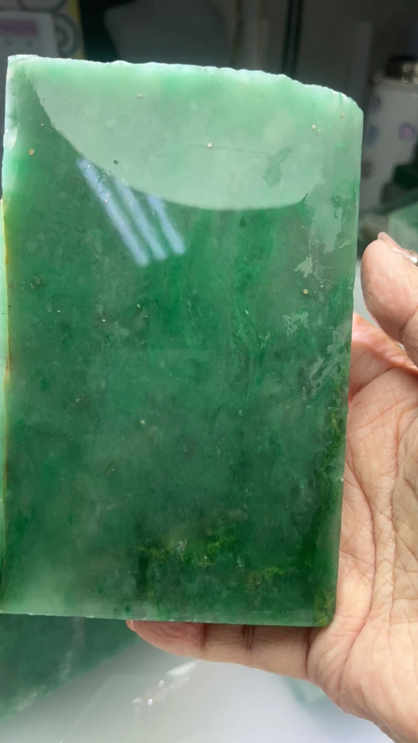 定制天然非洲翠手镯