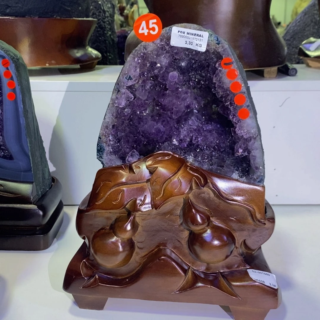 未镶嵌大型摆件（非配饰）紫晶