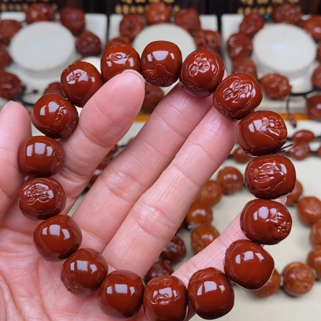 橄榄核吊坠牛****3老型百态