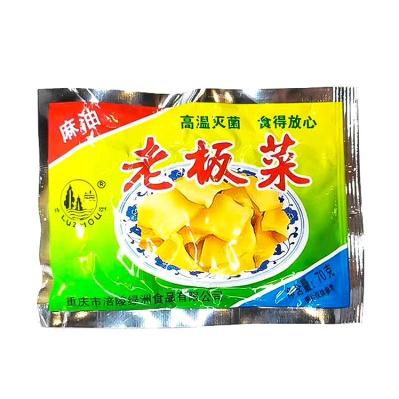 绿洲麻油淡味老板菜70g/袋