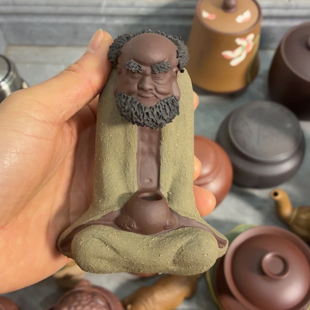 紫砂茶杯放漏放漏放大漏了