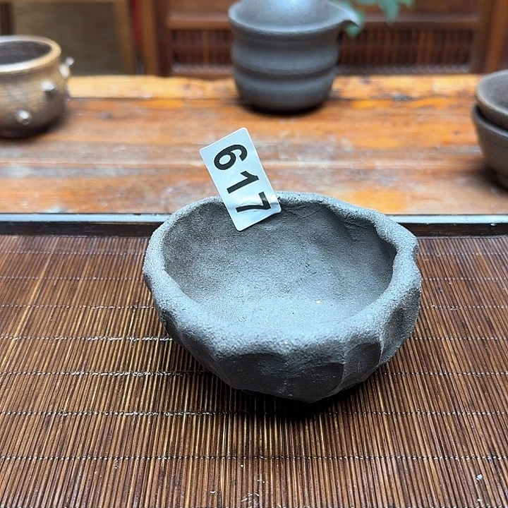 纯手工制作粗陶茶具