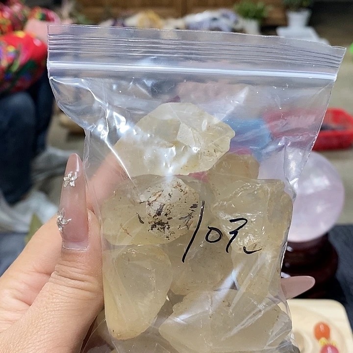 水晶未镶嵌珠宝半成品
