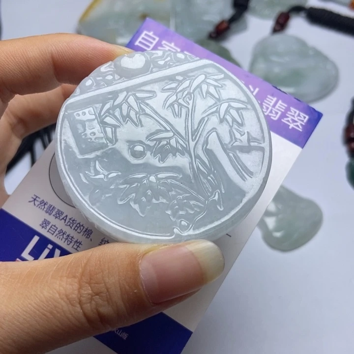 颈饰未镶嵌翡翠翡翠
