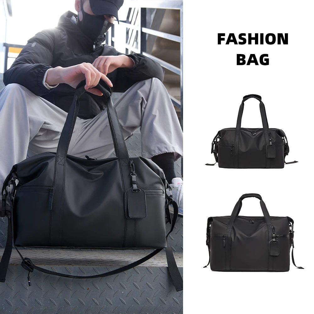 行李包男士手提旅行包商务出差多功能单肩斜挎包干湿分离健身背包