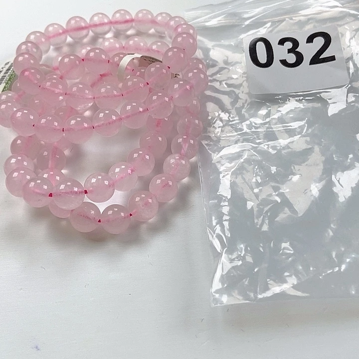 未镶嵌手链水晶卡10+粉水晶