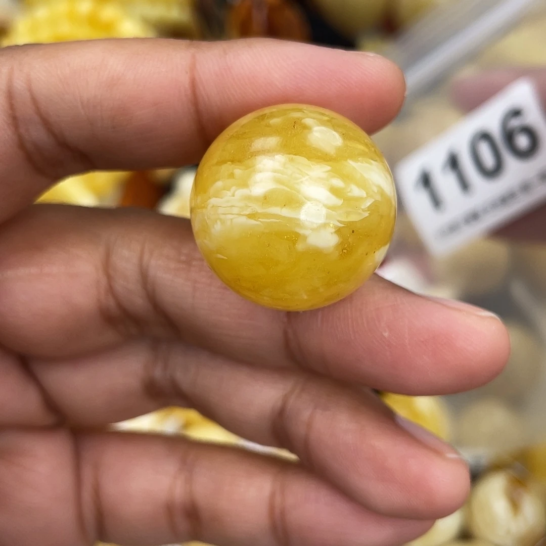 蜜蜡未镶嵌珠宝奇石粉24.6虎皮