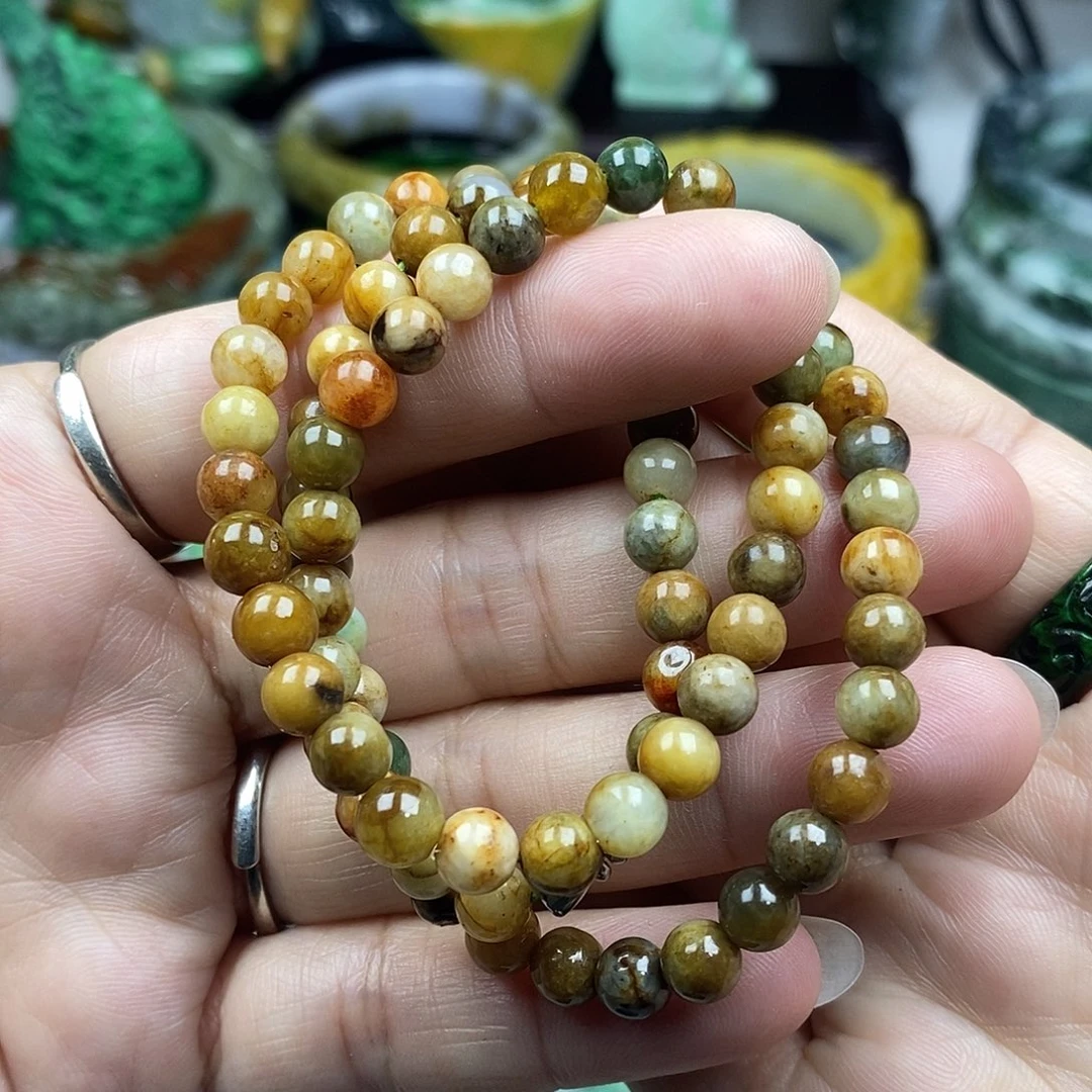 颈饰未镶嵌翡翠妈妈链