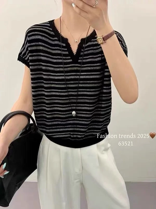 【赠运费补贴】黑色短袖新款百搭洋气短袖时尚百搭显瘦158