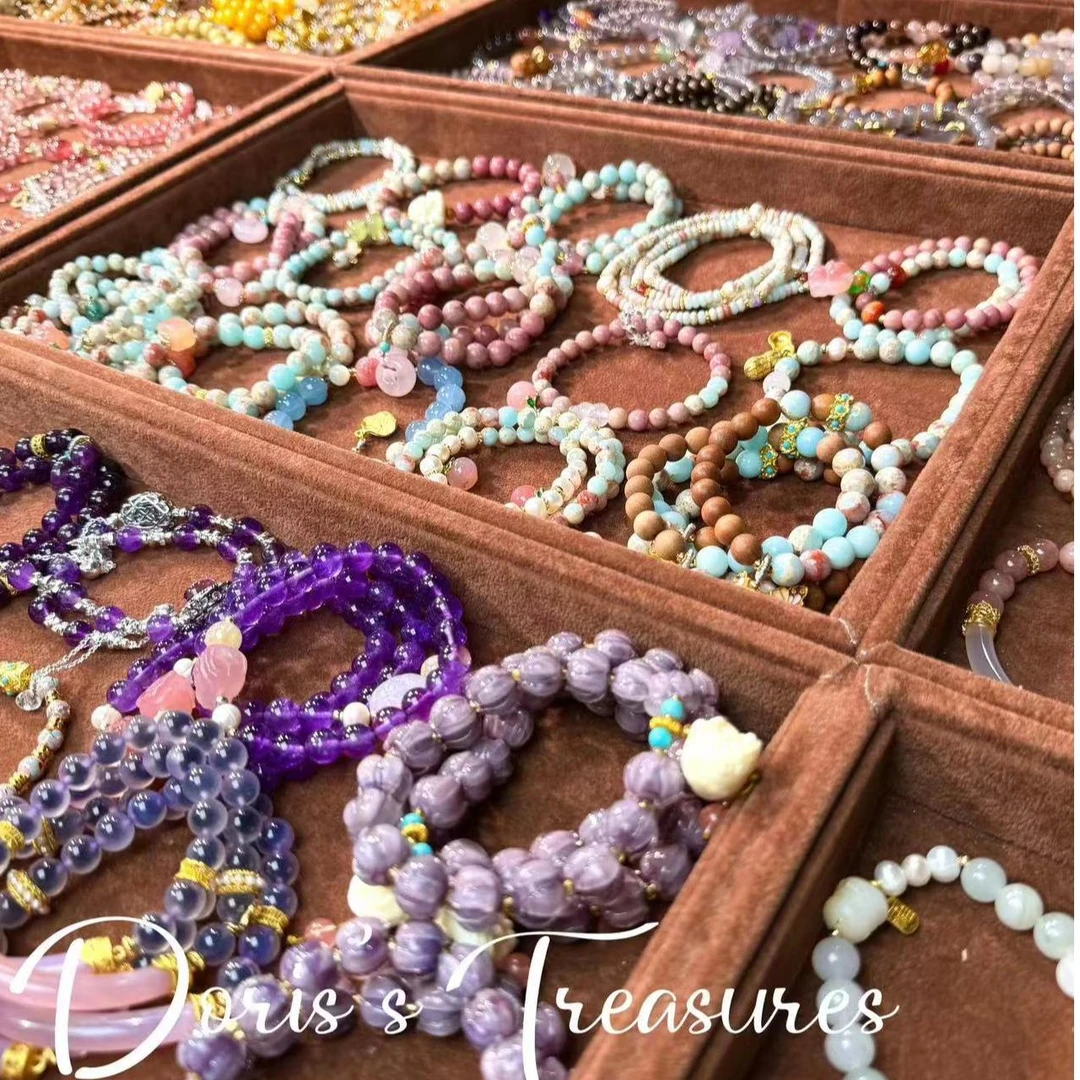 5.5【桃乐丝的宝藏】水晶手串 直播间现场包装 请勿盲目下单