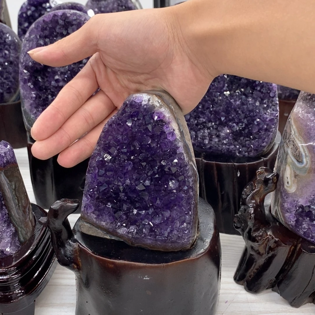 大型摆件（非配饰）紫晶未镶嵌