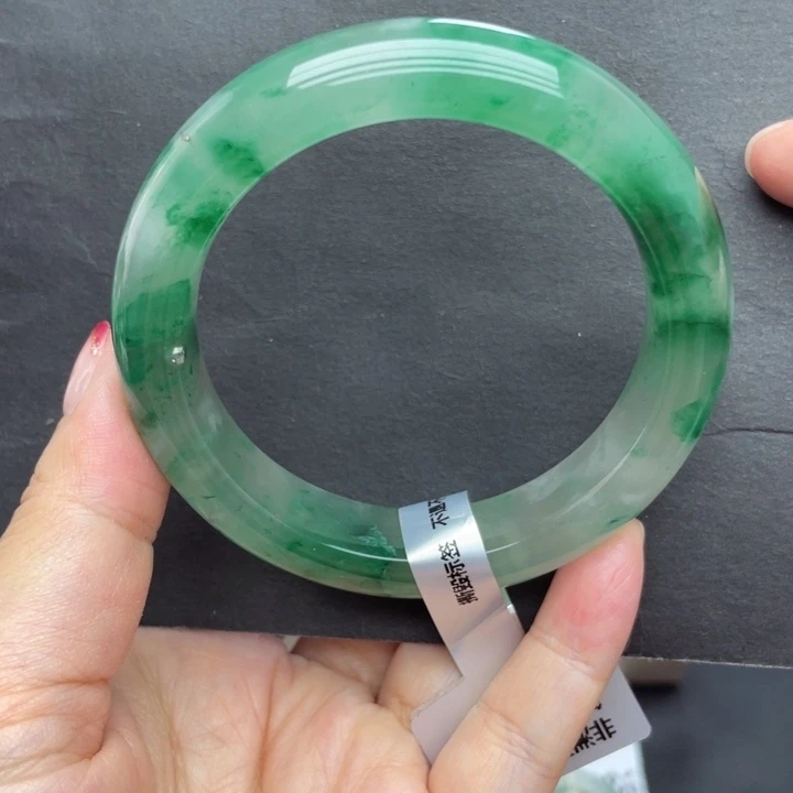 石英质玉未镶嵌手镯56-57