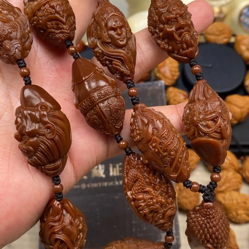 【闪购商品】橄榄核吊坠橄榄手工雕刻工艺